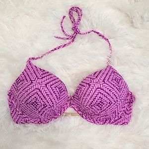 Victoria's secret Bombshell bikini top pushup swim Bra 36B